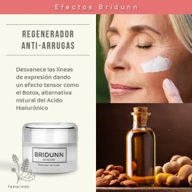 Kit Crema Antiarrugas y Suero Antioxidante  Tamarindo Peptidos Coleus  Vitamina E  Firmeza Lifting Luminosidad  Sin Parabenos  Bridunn                