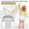 2 Metal Bifold Door Locks Adjustable Double Door Lock Kit