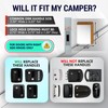 LATCH.IT Chrome RV Door Latch | 2 Keyed Alike RV