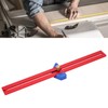 Woodworking T Square Ruler Aluminum Alloy Adjustable Angle Scriber Carpentry