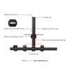 Lonfu Cabinet Hardware Jig for Handles, Adjustable Template with Convenient