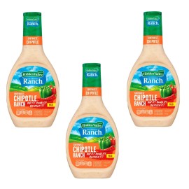 Hidden Valley Southwest Chipotle Ranch - Gluten-Free Dressing & Dip, 16oz 3-Pack