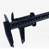 2pcs 6Inch 150mm Mini Caliper Double Scale Plastic Vernier Caliper