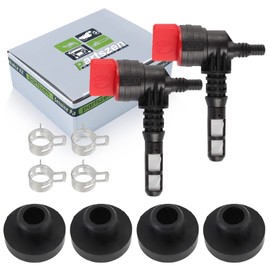 partszen Fuel Shut Off Valve Service Kit for Kohler 25 462 03-S for Rotary 13116 for Briggs 192980GS 208961 Plastic Gas Tank Engine Generator Pressure Washer Bushing Filter Grommet