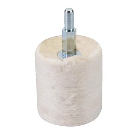 Dapetz ® 38mm Cylinder Polishing Mops Buffing & Polishing for Metal, Wood, and Plastic Drill Attachment with 1/4" Handle for Car Motorcycle Wheels Grinder Polisher