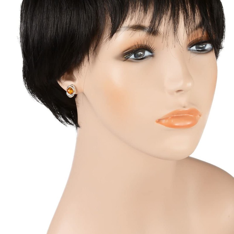 Holi Daygift Shops – Amber Sterling Silver 925 Earrings
