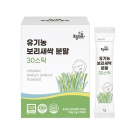 Tojong Maeul 갤러리아 토종마을 유기농 보리새싹분말 30스틱 Galleria Native Village Organic Barley Sprout Powder 30 Sticks