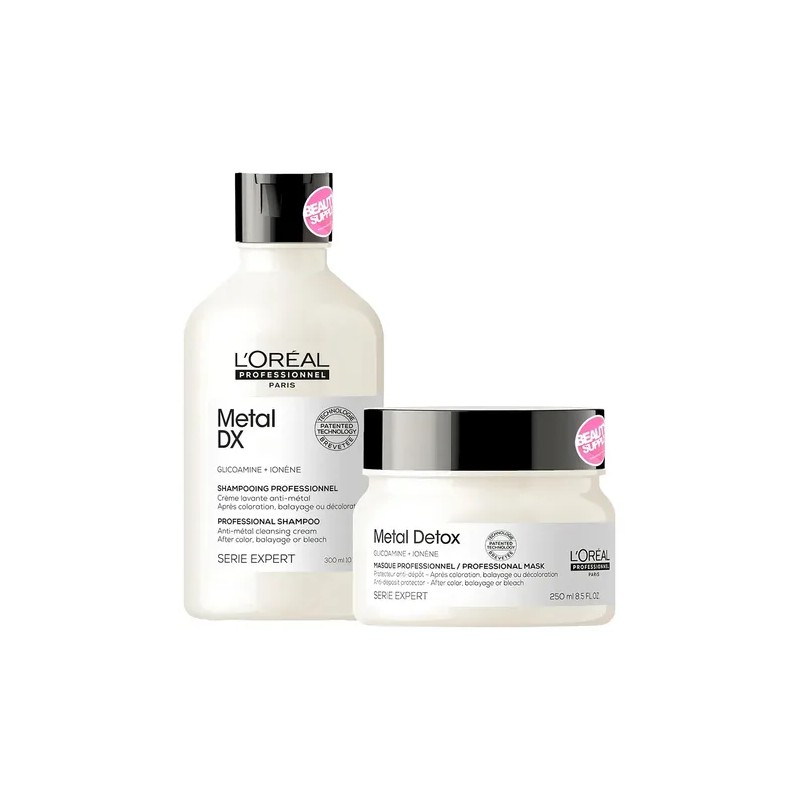 L´Oréal metal detox serie expert shampoo 300ml mascara 250ml
