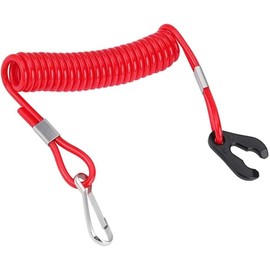 Lohill Motor Stop Switch Rope - Emergency Stop Switch Quickstop for Outboard Motor Flame Puncture Safety Stop Switch Safety Rope Compatible with All Series Moto Boat