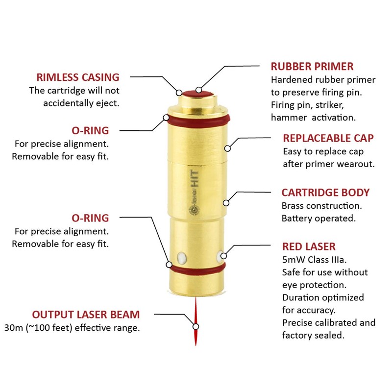 LaserHIT Dry Fire Training Kit - 50-Yard Home Range (A5