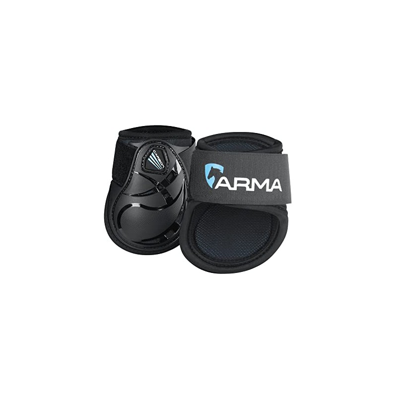 Shires Arma Carbon Fetlock Boots - Black Cob