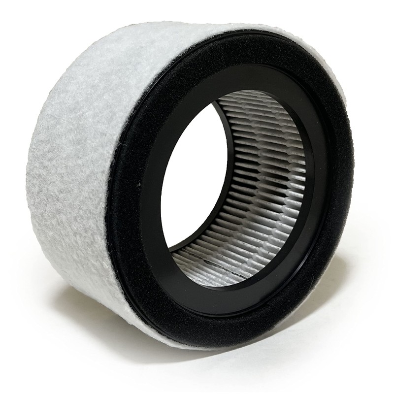 Nispira 3-in-1 True HEPA Carbon Filter Replacement Compatible with Crane