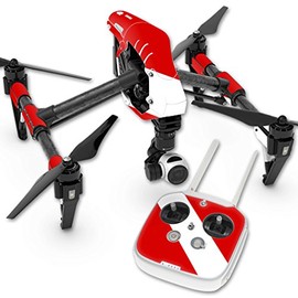 MightySkins Skin Compatible with DJI Inspire 1 Quadcopter Drone wrap Cover Sticker Skins Scuba Flag