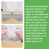 2 Pcs Gutter Extension Hinge, Downspout Extension Flip-Up Hinge, Easy