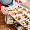 Dyikiti Baking Sheet Set of 3, Stainless Steel Cookie Sheet