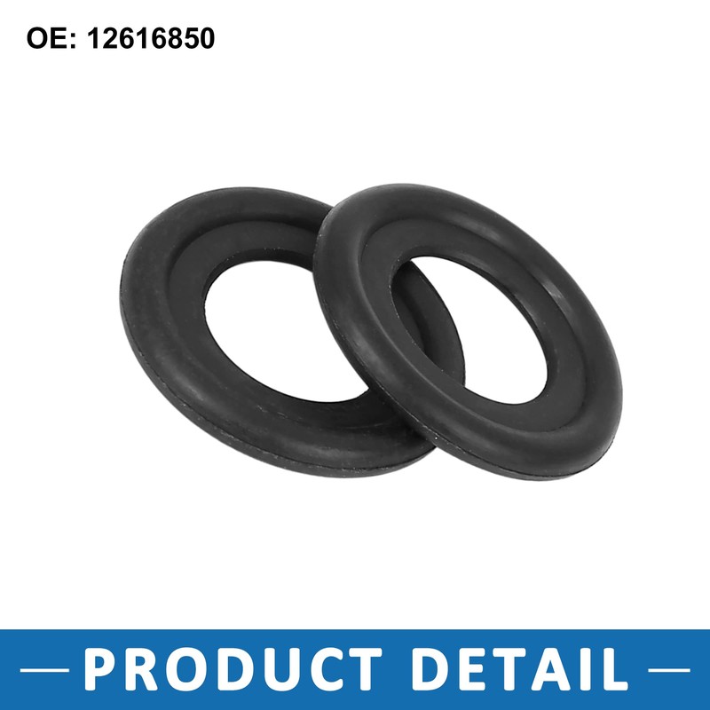 A ABSOPRO 50 pieces 12616850 oil drain screws seals for