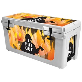 MightySkins (Cooler Not Included) Skin Compatible with RTIC 65 Cooler (2017 Model) - I Put Out | Protective, Durable, and Unique Vinyl Decal wrap Cover | Easy to Apply | Made in The USA