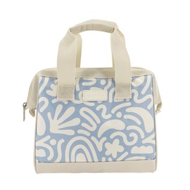 Sachi 'Style 34' Insulated Lunch Bag - Blue Squiggles