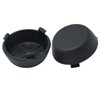 51999-04030 Rear Bumper Dome Caps 2Pcs Black Lower Bumper Step