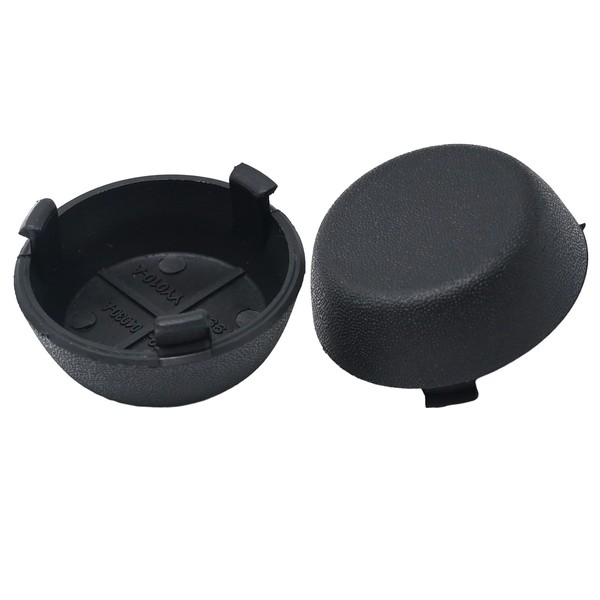 51999-04030 Rear Bumper Dome Caps 2Pcs Black Lower Bumper Step