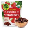 Happy Village Organic Whole Dried Strawberries, 18 OZ Resealable Pack-