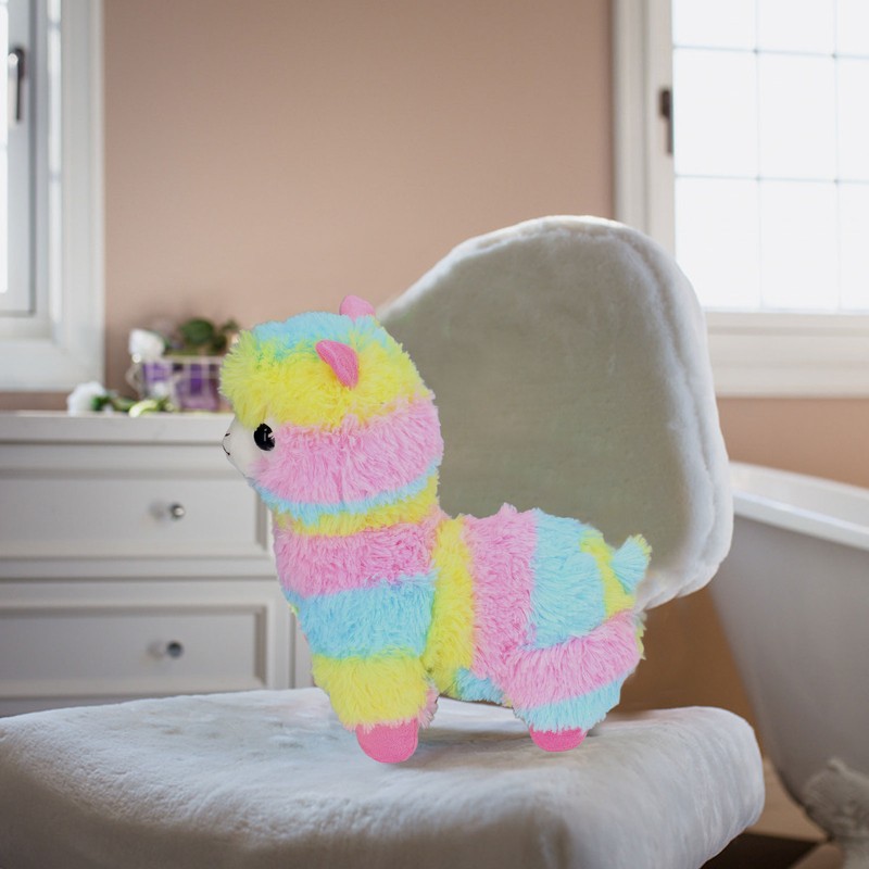 Soft Stuffed Animal Lamb Toy Comfortable Touch Cute Multi Color