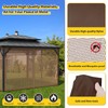 Gazebo Netting Replacement 10'x12', Universal Mosquito Netting Gazebo Mesh with