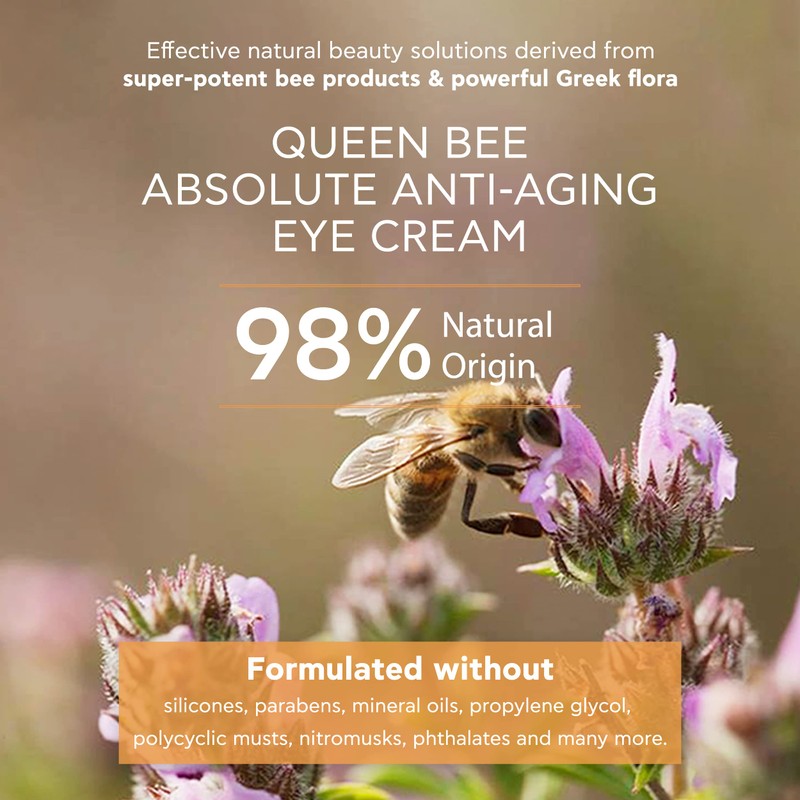APIVITA Queen Bee Absolute Anti-Aging & Reviving Eye Cream 15ml