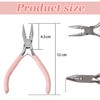 Mini Pliers for Hair Extension Tools Kit - 3 Hole