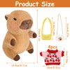 Capybara Plush Toy, 23 cm Capybara Cuddly Toy, Cute Water