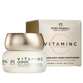Vitamin C Cream with Dead Sea Minerals Fights Wrinkles and Signs of Ageing for Normal to Dry Skin