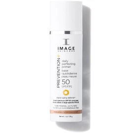 IMAGE Skincare, Prevention+ Daily Perfecting Primer SPF 50, Zinc Oxide Face Priming Sunscreen Lotion, 1 oz