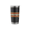 Vintage 1980s Graphic Style Stryker, Ohio Stainless Steel Insulated Tumbler