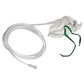 Droh Oxygen Mask with 2.1 m Safety Hose for Adults Phthalate-Free / Latex Free