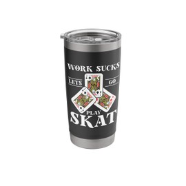 Skat - Strategy Trick Taking German Skat Stainless Steel Insulated Tumbler