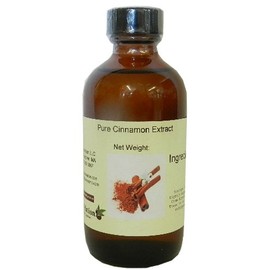 OLIVENATION Cinnamon Extract - PG Free - 8 ounces - Flavoring Recipes with Premium Quality Real Extract - Sugar-free - Kosher - Premium Quality Flavoring Extract for Baking