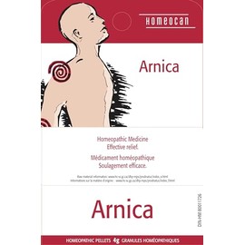 Homeocan Homeocan - Arnica Montana Combination Pellets, 4g - Relieve Joint and Muscle Pain, Minor Bruises, Strains, Reduce Swelling and Sprains