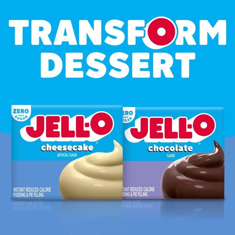 Jell-O Cheesecake Sugar Free Pudding & Pie Filling pack of