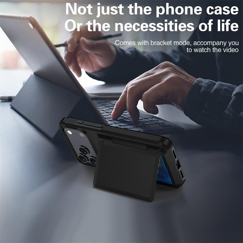 BOASYZO for 17 Pro Max Case with Card Holder, Credit