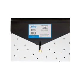 Hilroy West Village 7-Pocket Expanding File, Bungee Closure, Letter Size (350153)