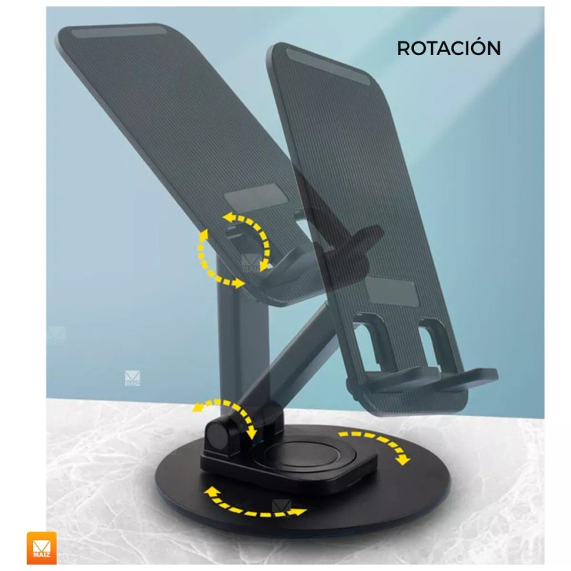 Maíz Soporte Base Porta Sujetador Celular Escritorio Universal