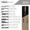 Trico Diamond Limpiaparabrisas 26 + 14 in, Juego de 2,