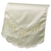 Classic Home Store Traditional Fern Chair Back Embroidered Floral Antimacassar