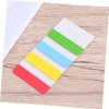 Operitacx 3pcs Bookmarks Stickers Stationery Reading Accessories Writable Tabs Office