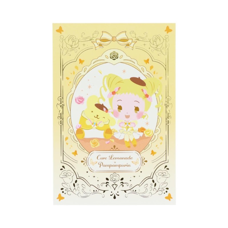 Yes! Pretty Cure 5GoGo! x Sanrio Characters Postcard Set Sanrio