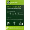 Greenlite New Greenlite Water Saving Low-Flow Fixed Silver Tone Shower