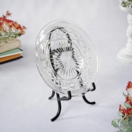 Bard's Antique Black Wrought Iron Easel, 8.75" H x 7" W x 4" D (For 7.5" - 12" Plates), Pack of 2