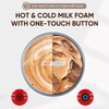 Electric Milk Frother, 4 IN 1 Multifunction Milk Steamer for