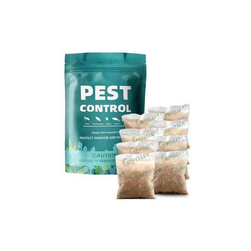 Natural Rodent and Pest Repellent - 8 Pack