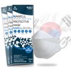 [20 Packs] NAWELL Face Mask 4 Layer Filter Structure Lightweight